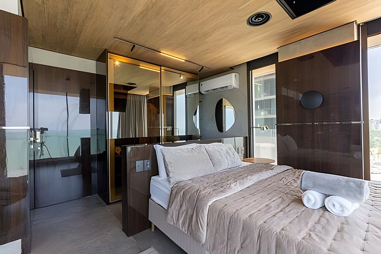Studio 810, Vista Infinita do Mar em Maceió