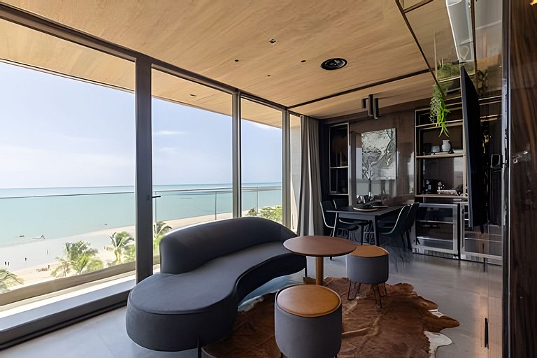 Studio 810, Vista Infinita do Mar em Maceió