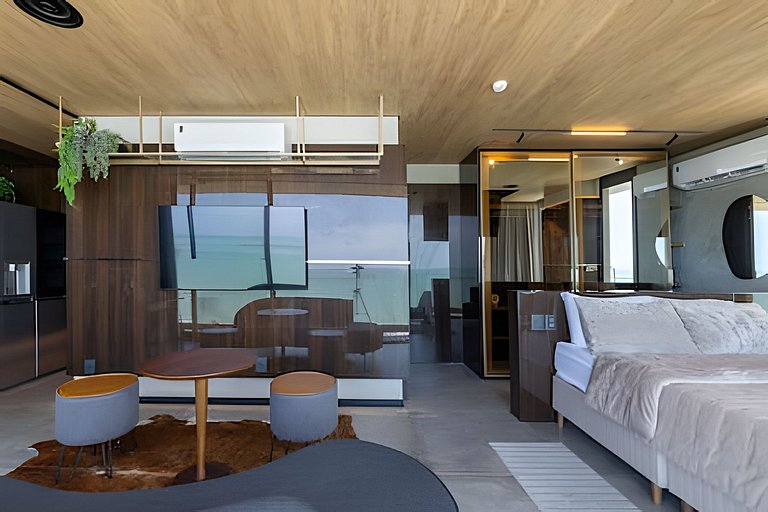 Studio 810, Vista Infinita do Mar em Maceió