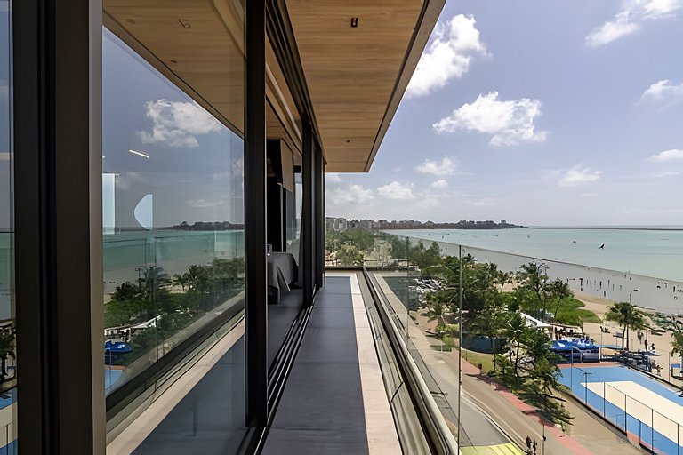 Studio 810, Vista Infinita do Mar em Maceió