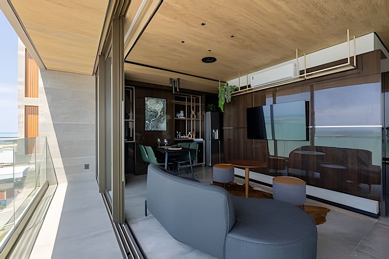 Studio 810, Vista Infinita do Mar em Maceió