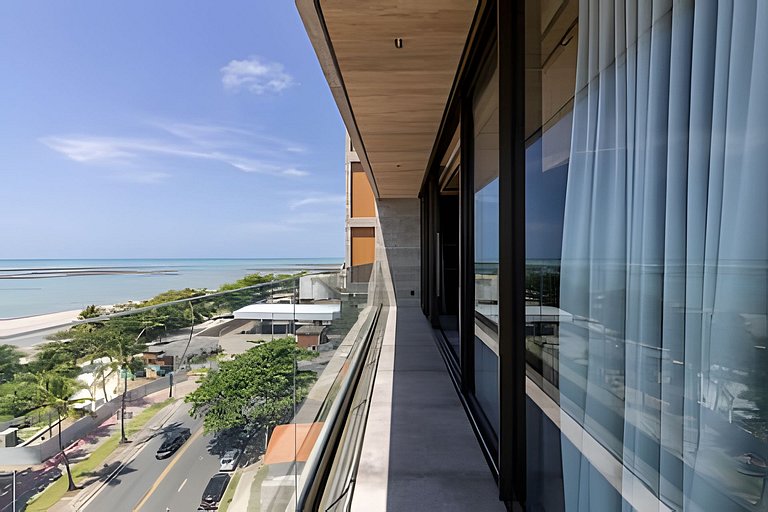 Studio 810, Vista Infinita do Mar em Maceió