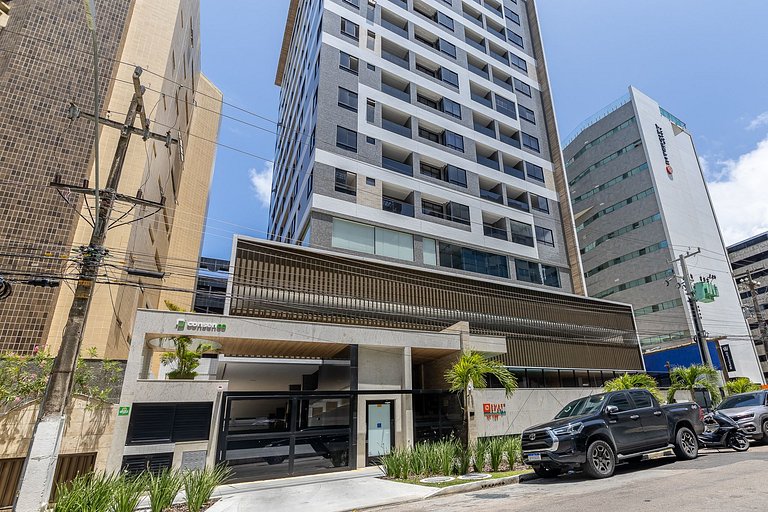 2-bedroom apartment 50m from the beach in Ponta Verde, Macei