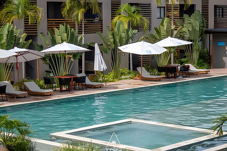 Studio with Pool View in Resort Condominium