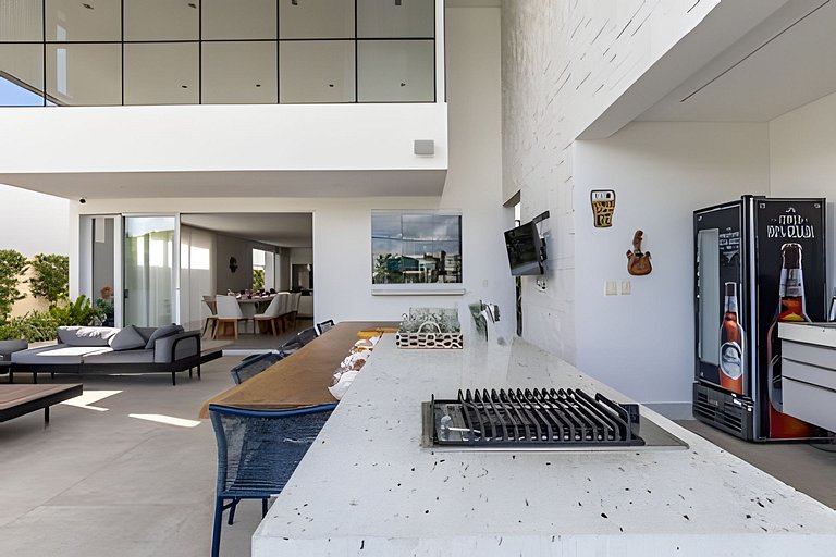 Luxury House in Condominium in Barra de São Miguel