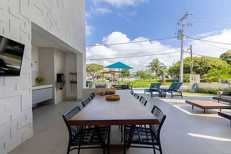 Luxury House in Condominium in Barra de São Miguel