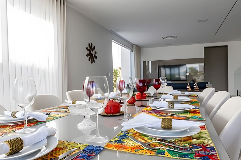 Luxury House in Condominium in Barra de São Miguel