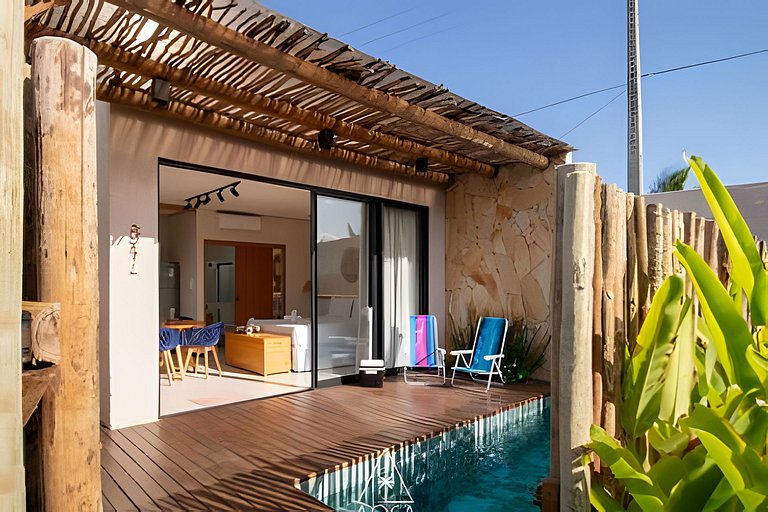 Studio Maracá, Charme e conforto na Praia de Lages