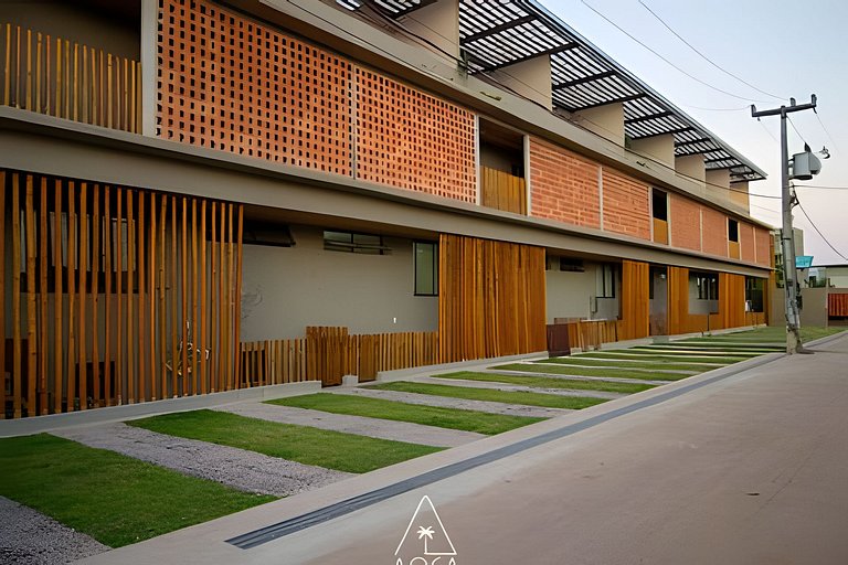 Duplex com piscina na Praia do Marceneiro