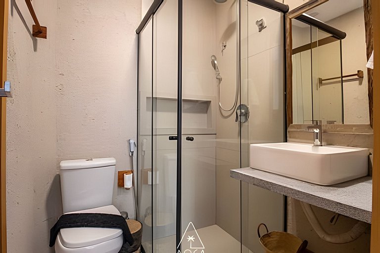 Duplex com piscina na Praia do Marceneiro