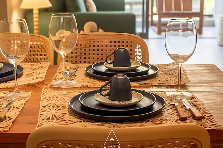 Duplex com piscina na Praia do Marceneiro