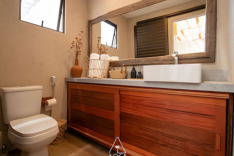 Duplex com piscina na Praia do Marceneiro