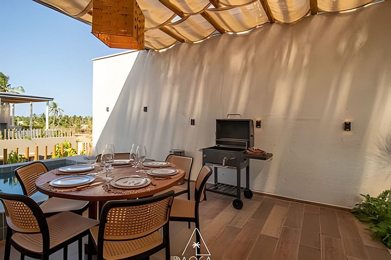 Duplex with pool in Praia do Marceneiro