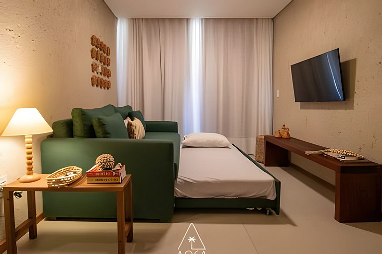 Duplex com piscina na Praia do Marceneiro