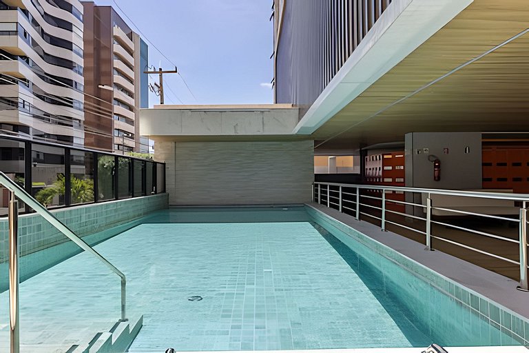 Quarto e Sala Completo na Ponta Verde 50m da Praia