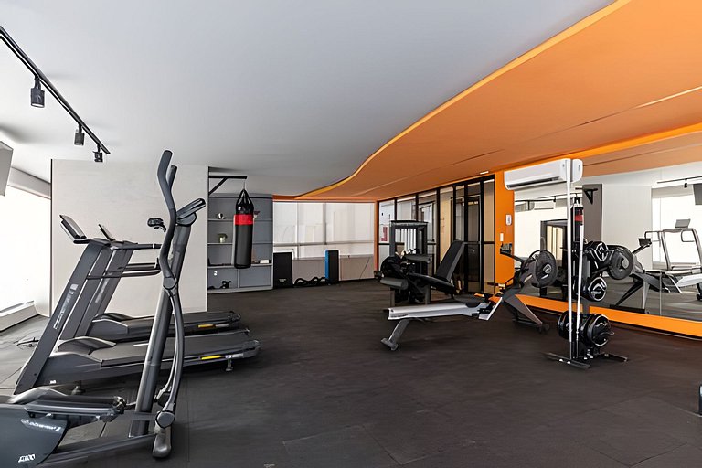 Complete bedroom and living room in Ponta Verde 50m from the