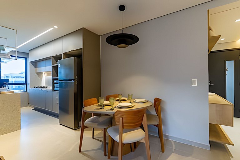 Quarto e Sala Completo na Ponta Verde 50m da Praia