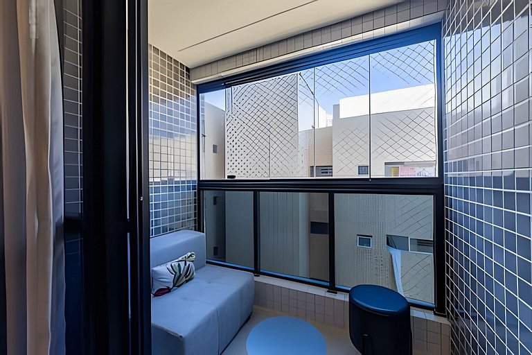 Quarto e Sala Completo na Ponta Verde 50m da Praia