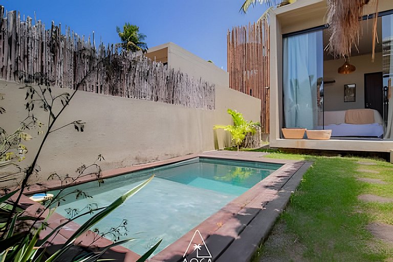 Casa Sal na Praia do Patacho com Piscina Privativa