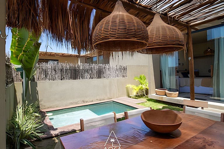 Casa Sal na Praia do Patacho com Piscina Privativa