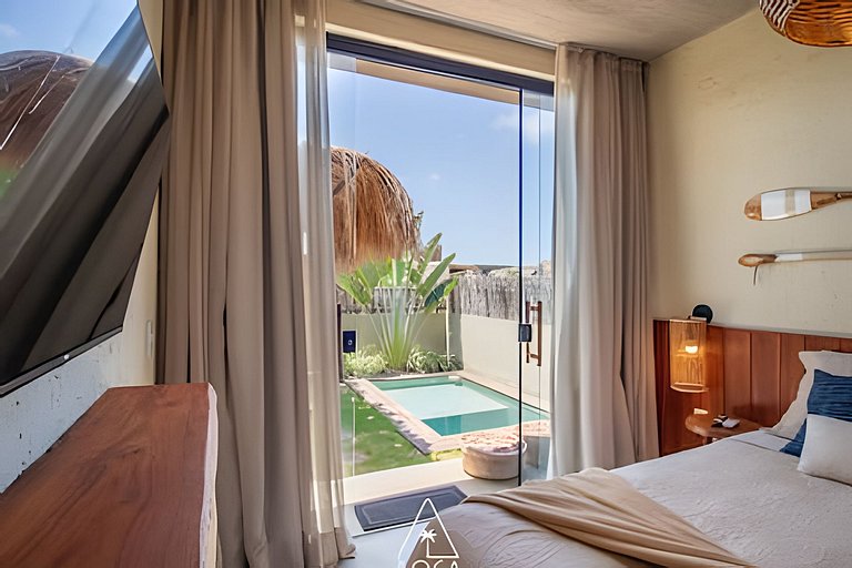 Casa Sal na Praia do Patacho com Piscina Privativa