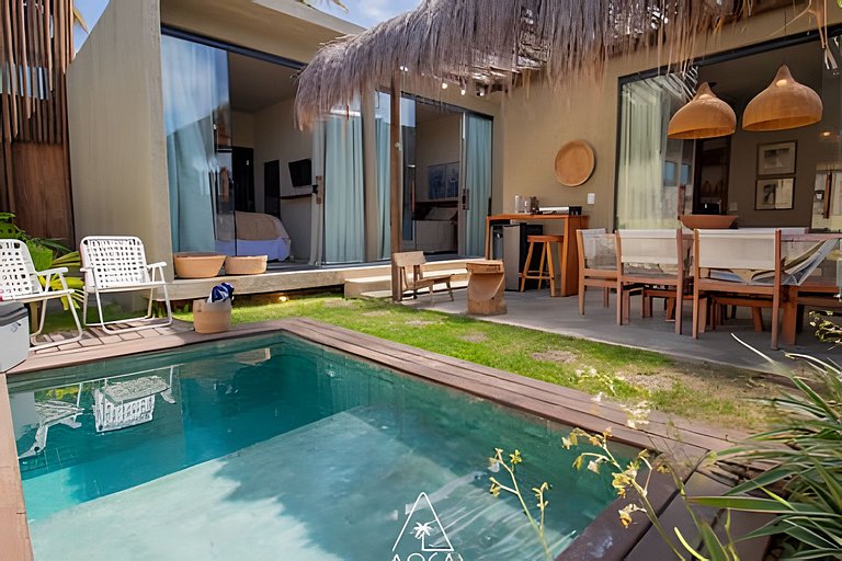 Casa Sal na Praia do Patacho com Piscina Privativa