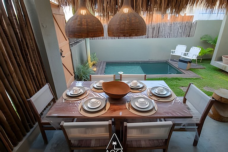 Casa Sal na Praia do Patacho com Piscina Privativa