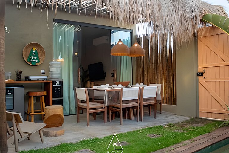 Casa Sal na Praia do Patacho com Piscina Privativa