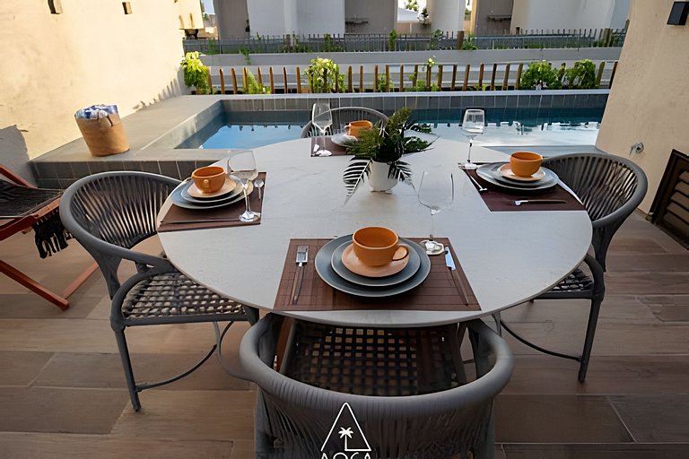 Casa Celeste, Duplex na Praia do Marceneiro