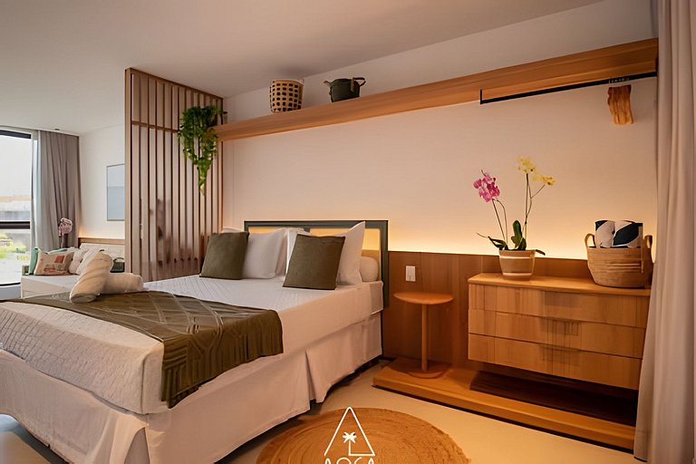 Luxo e Conforto no Naay com Vista para a Piscina