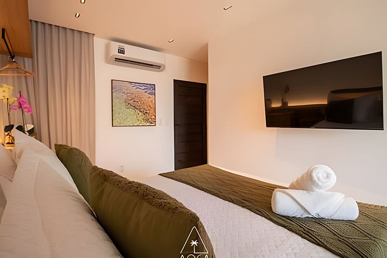 Luxo e Conforto no Naay com Vista para a Piscina