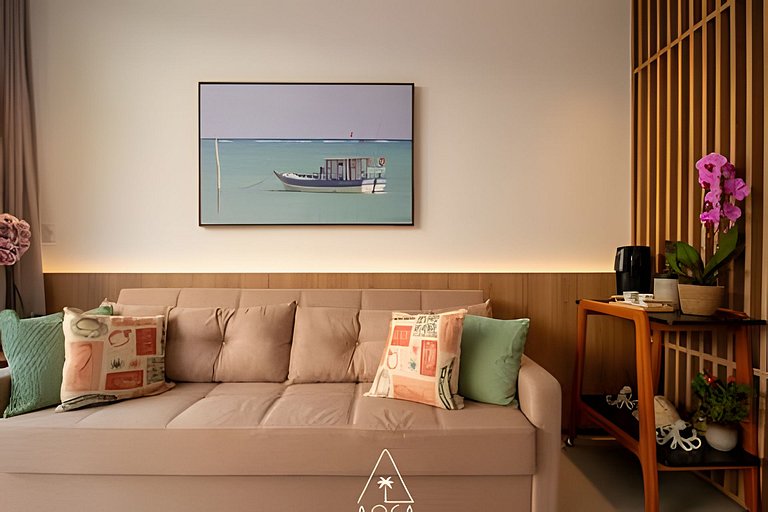 Luxo e Conforto no Naay com Vista para a Piscina