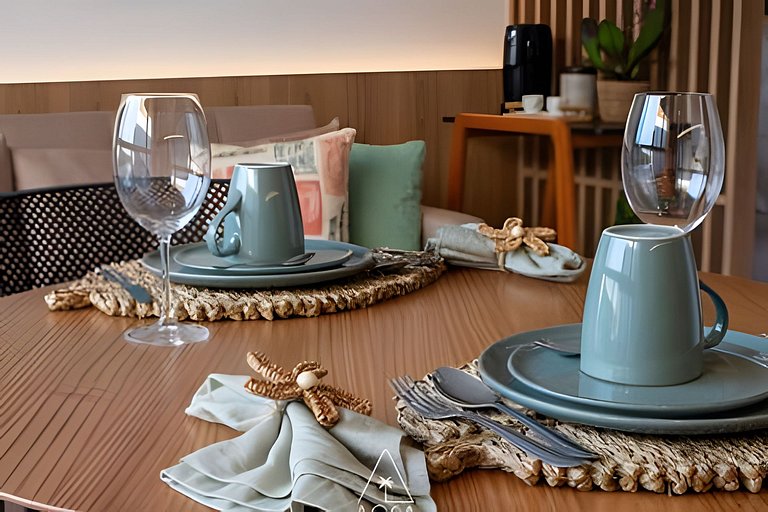 Luxo e Conforto no Naay com Vista para a Piscina