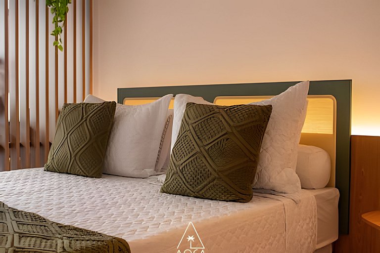 Luxo e Conforto no Naay com Vista para a Piscina