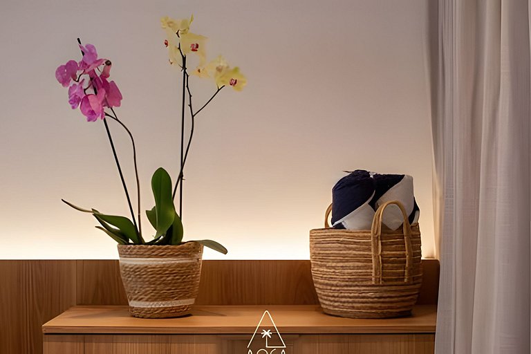 Luxo e Conforto no Naay com Vista para a Piscina