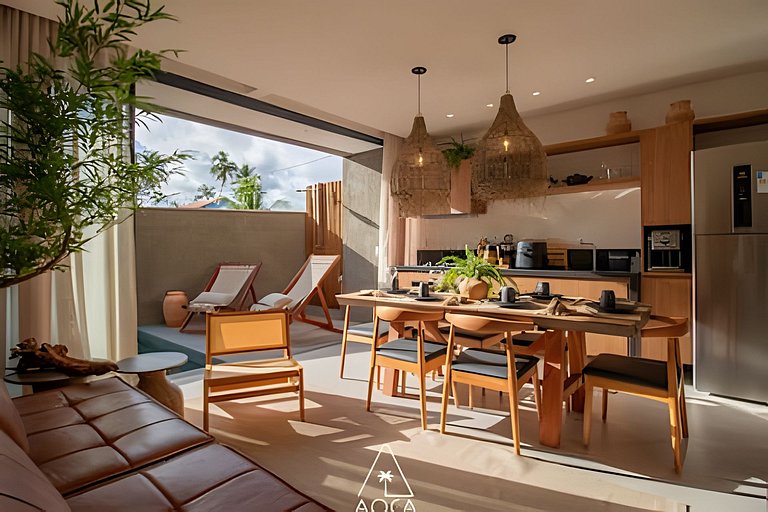 Casa Bicho-Preguiça - Aluá Patacho, right on the sand