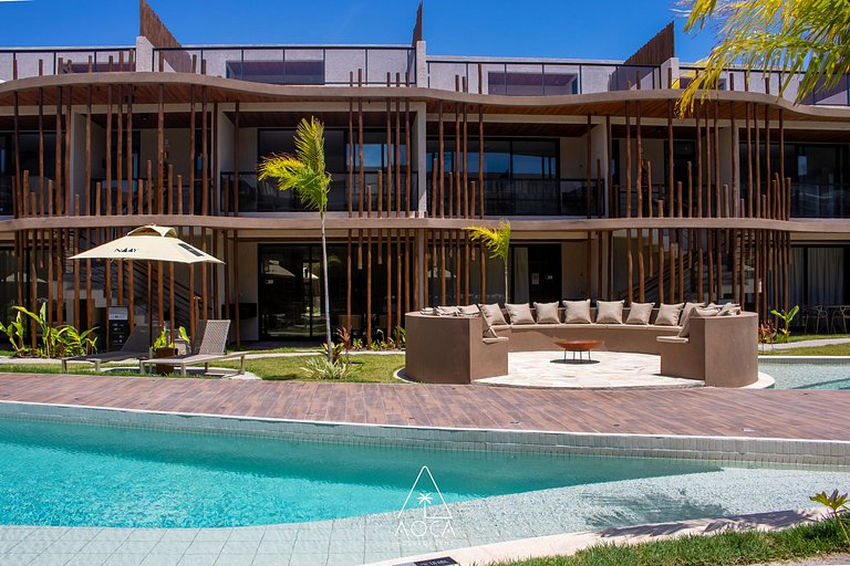 Luxo e Conforto no Naay com Vista para a Piscina