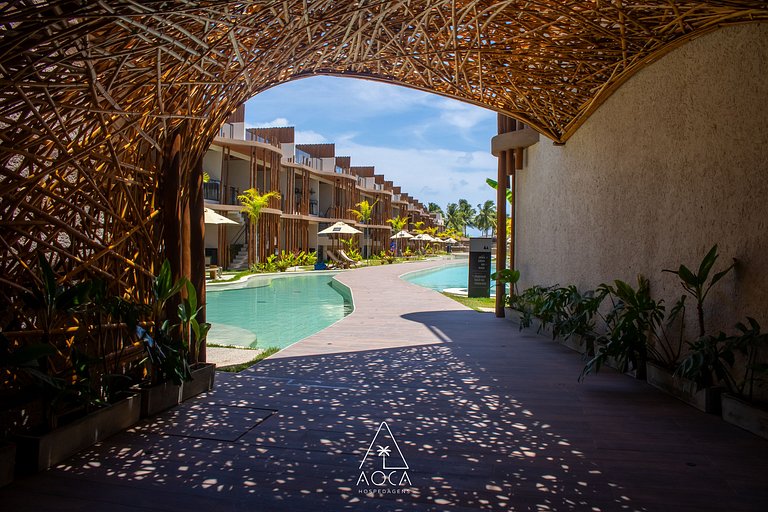 Luxo e Conforto no Naay com Vista para a Piscina
