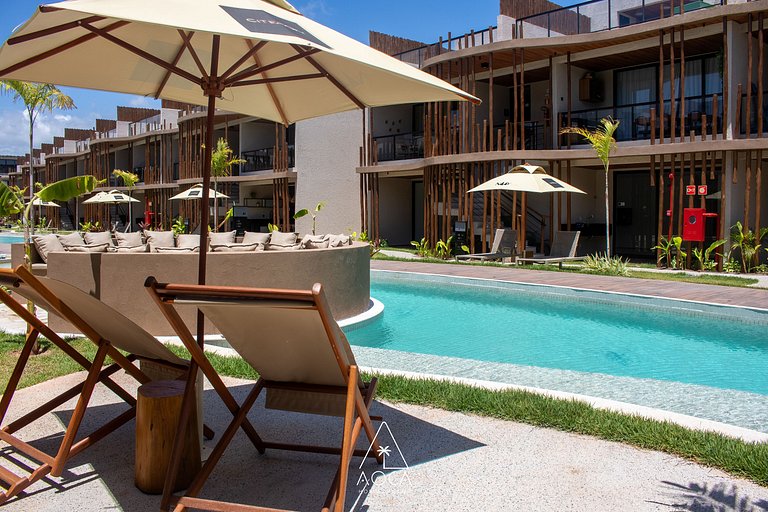 Luxo e Conforto no Naay com Vista para a Piscina