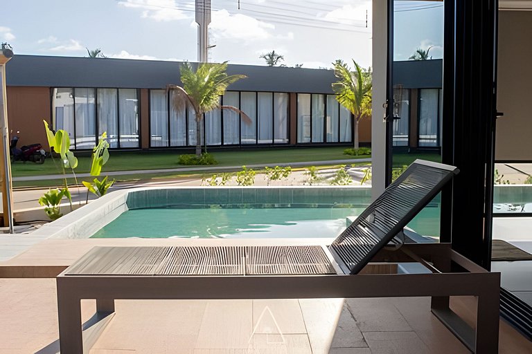 Palm Beach Residence - Luxo na Praia do Marceneiro