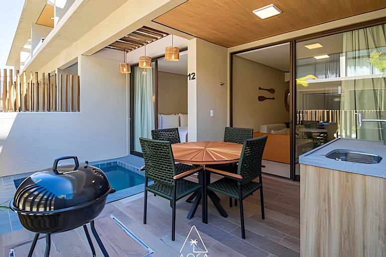 Casa Celeste, Duplex na Praia do Marceneiro