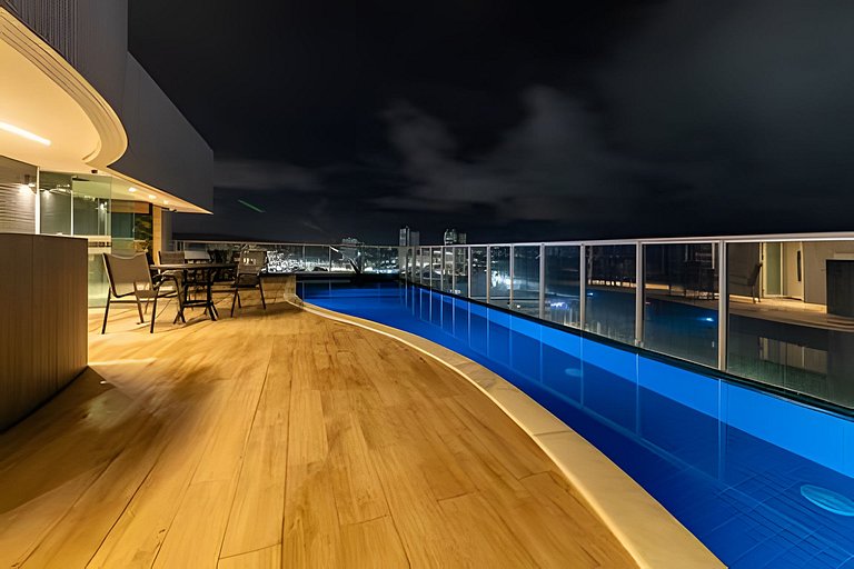 Apê 312, Infinity View Pool by the Sea Maceió