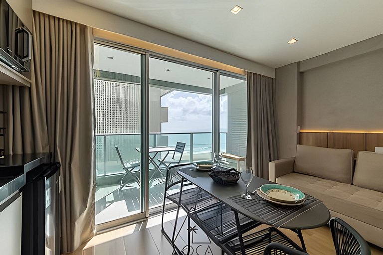 Apê 312, Piscina Vista Infinita à Beira-Mar Maceió