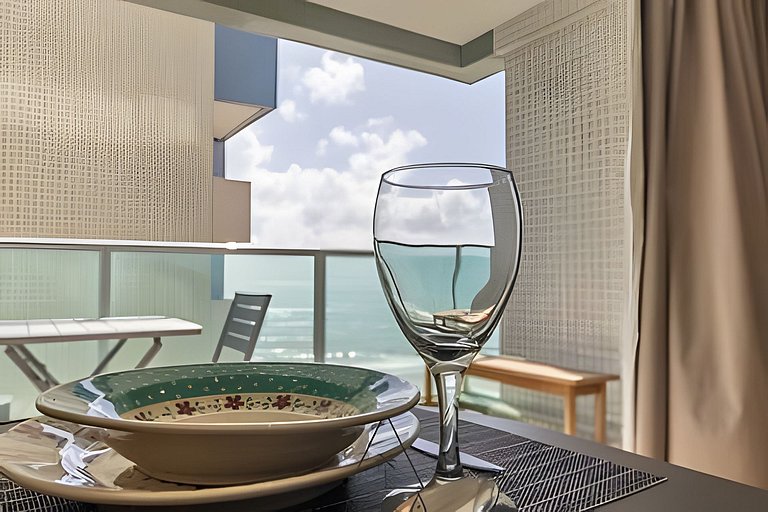 Apê 312, Piscina Vista Infinita à Beira-Mar Maceió