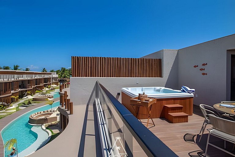 Naay Tatuamunha - Rooftop Privativo com Jacuzzi