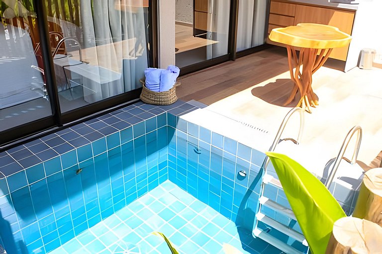 Apartment on Praia do Marceneiro with Private Pool