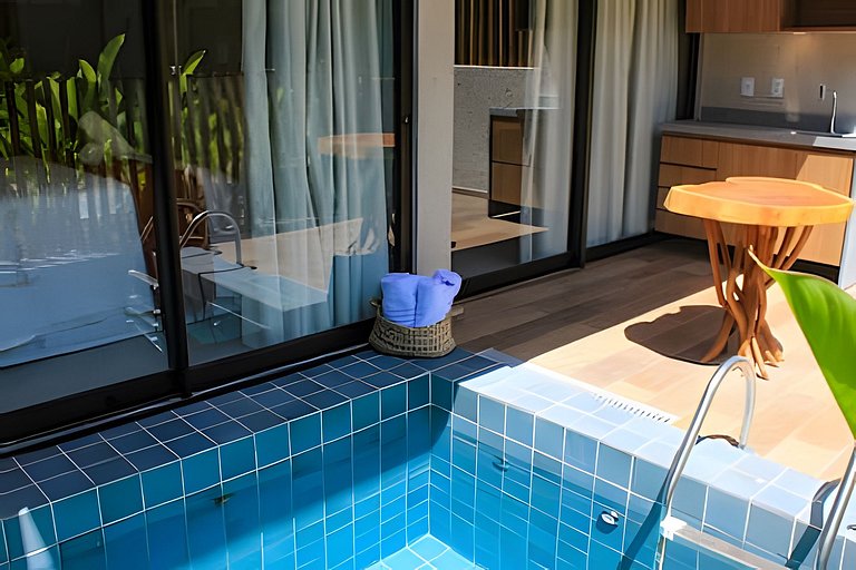 Apartment on Praia do Marceneiro with Private Pool