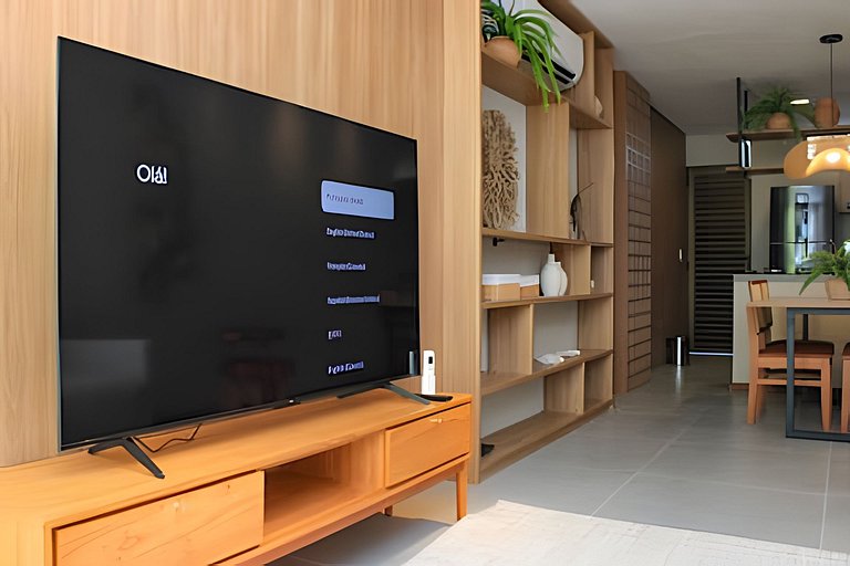 Apto na Praia do Marceneiro com Piscina Privativa