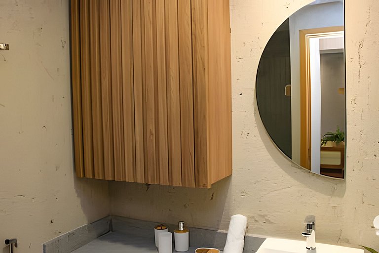 Apto na Praia do Marceneiro com Piscina Privativa