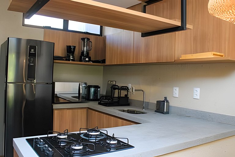 Apartment on Praia do Marceneiro with Private Pool